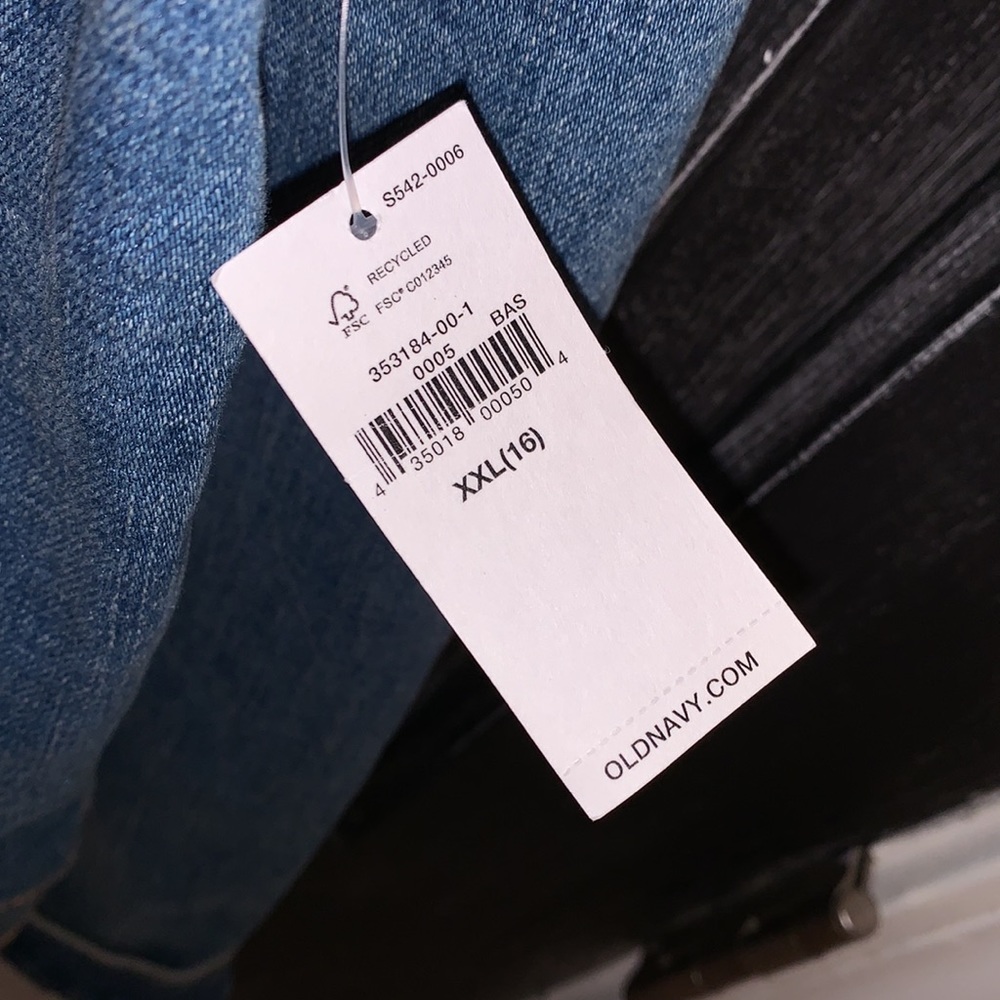 blue jean jacket - Picture 3 of 8